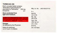 Terbicad 250 Tablet 7