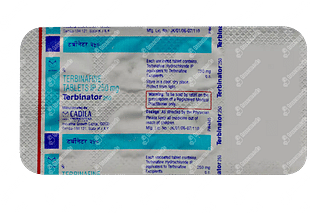 Terbinator 250 MG Tablet 7