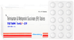 Tetan Beta 25 Tablet 15