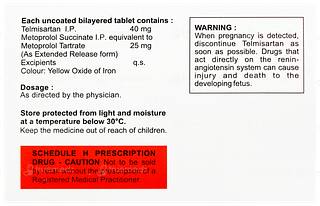 Tetan Beta 25 Tablet 15