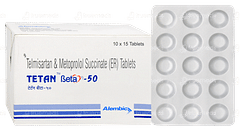 Tetan Beta 50 Tablet 15
