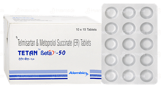 Tetan Beta 50 Tablet 15