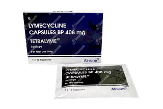 Tetralyme 408 MG Capsule 10