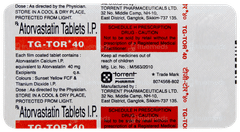 Tg Tor 40 Tablet 10
