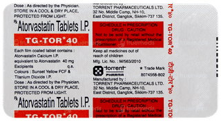 Tg Tor 40 Tablet 10
