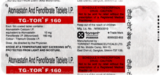 Tg Tor F 160 Tablet 10