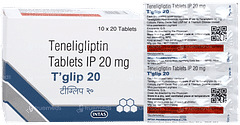 T Glip 20 Tablet 20