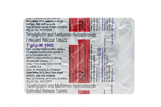 Tglip M 20/1000 MG Tablet Er 20