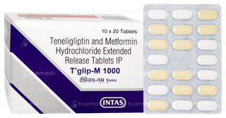T Glip M 1000 Tablet 20