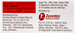 Thaloric 6.25 Tablet 10 Thaloric 6.25 Tablet 10
