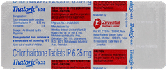 Thaloric 6.25 Tablet 10 Thaloric 6.25 Tablet 10