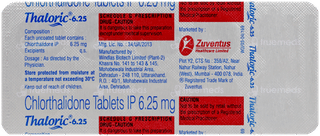 Thaloric 6.25 Tablet 10