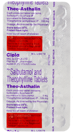 Theo Asthalin Tablet 30