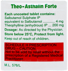 Theo Asthalin Forte Tablet 20