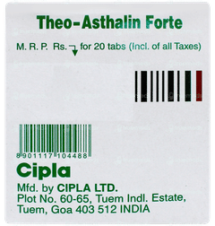 Theo Asthalin Forte Tablet 20