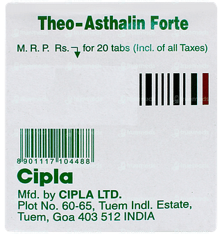 Theo Asthalin Forte Tablet 20