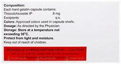 Thichoren 8 Capsule 10 Thichoren 8 Capsule 10