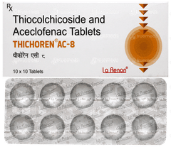 Thichoren Ac 8 Tablet 10