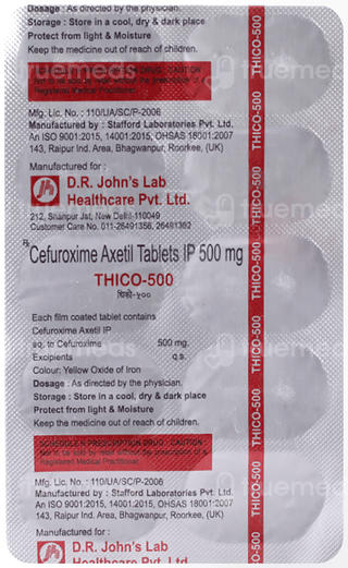 Thico 500 Mg Tablet 10