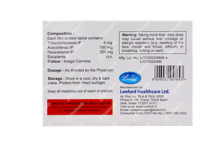 Thioford Ap 4/100/325 MG Tablet 10