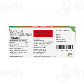 Thioquest Et 60/4 MG Tablet 10