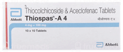 Thiospas A 4 Tablet 10