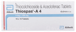 Thiospas A 4 Tablet 10