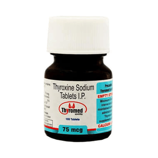 Thyromed 75mcg Tablet 100