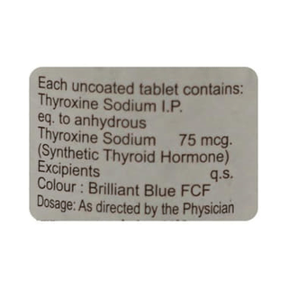 Thyromed 75mcg Tablet 100