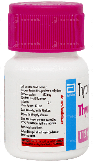 Thyronorm 112mcg Tablet 120