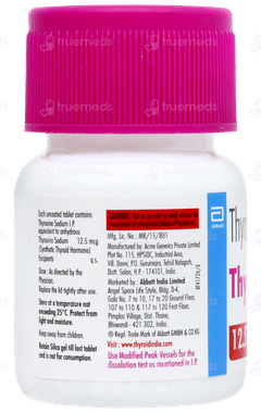 Thyronorm 12.5mcg Tablet 120 Thyronorm 12.5mcg Tablet 120