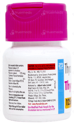 Thyronorm 125mcg Tablet 120 Thyronorm 125mcg Tablet 120