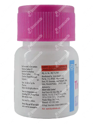 Thyronorm 50mcg Tablet 120