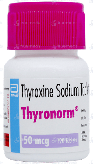 Thyronorm 50mcg Tablet 120