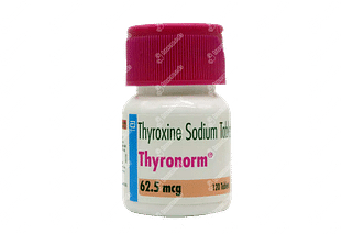 Thyronorm 62.5mcg Tablet 120