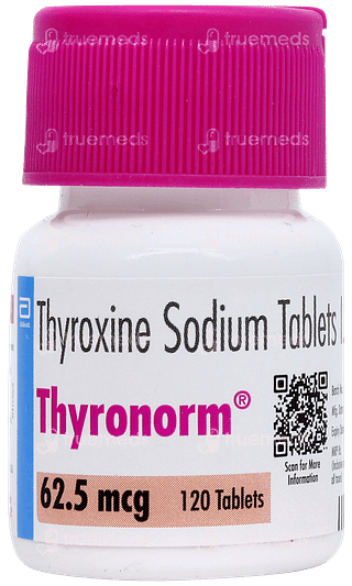 Thyronorm 62.5mcg Tablet 120