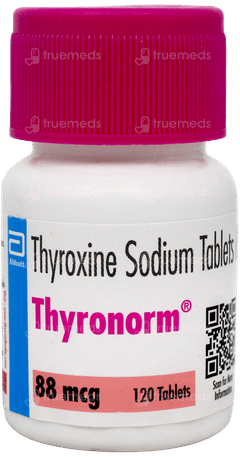 Thyronorm 88Mcg Tablet 120