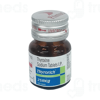 Thyrorich 25Mcg Tablet 100