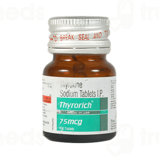 Thyrorich 75mcg Tablet 100