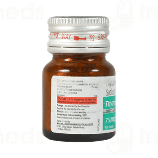 Thyrorich 75mcg Tablet 100