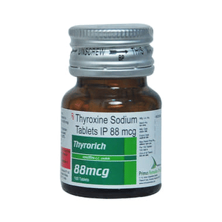 Thyrorich 88 MCG Tablet 100