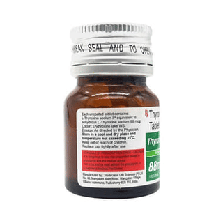 Thyrorich 88 MCG Tablet 100