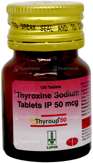 Thyroup 50 Tablet 120