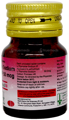 Thyroup 50 Tablet 120 Thyroup 50 Tablet 120