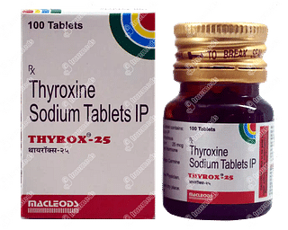 Thyrox 25 Tablet 100