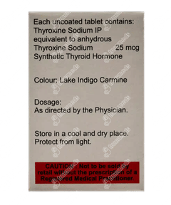 Thyrox 25 Tablet 100