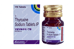Thyrox 75 Tablet 100