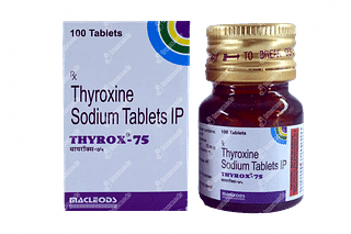 Thyrox 75 Tablet 100