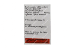 Thyrox 75 Tablet 100 Thyrox 75 Tablet 100