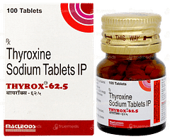 Thyrox 62.5 Tablet 100